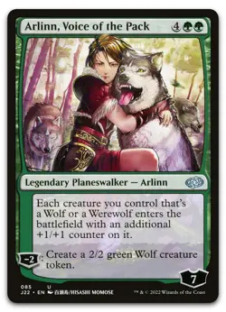 Arlinn, Voice of the Pack #85 (NM) Jumpstart 2022 J22 Magic MTG - Image 1