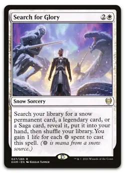 Search for Glory #27 (NM) Kaldheim KHM Magic MTG - Image 1