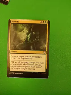 putrefy mtg commander miscut error misprint - Image 1