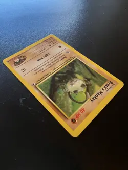 Brock’s Mankey 67/132 Gym Heroes Unlimited 2000 Pokemon Card Common NM - Image 4