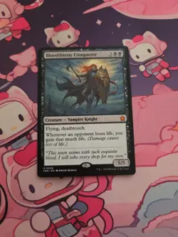 Bloodthirsty Conqueror FDN 58 Magic: The Gathering Mythic NM - Image 1