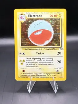 Pokemon TCG Electrode Holo Rare Jungle 2/64 MP Condition - Image 1