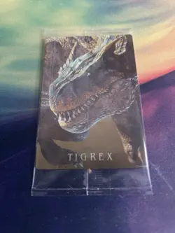 Monster Hunter 20th Anniversary Tigrex Japanese Wafer Card - Image 1