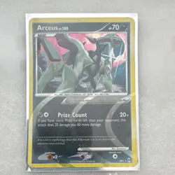 Pokemon TCG Arceus AR1 Arceus Holo Promo Holo Rare 70 HP English 2009 - Image 1