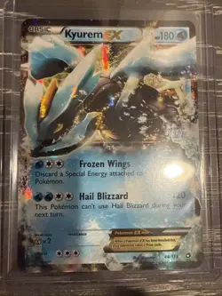 Pokemon TCG Kyurem EX 44/113 Legendary Treasures Ultra Rare Card - Image 1