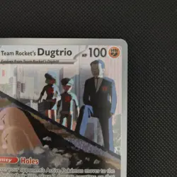 Pokemon Team Rocket's Dugtrio 239/217 ASC Rare Full Art Ability Eng 2026 - Image 4