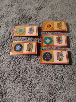 Johto Gym Badges Lot of Five Pokemon TCG League WOTC Pins - Image 4