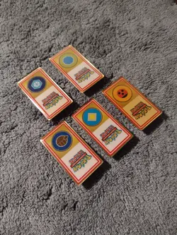 Johto Gym Badges Lot of Five Pokemon TCG League WOTC Pins - Image 5
