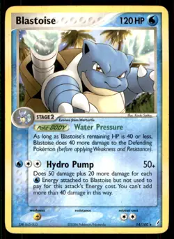 2006 EX - Crystal Guardians Blastoise Stage 2/Rare #14 - Image 1