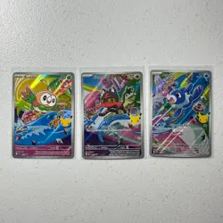 Pokemon First Partner Illustration Collection Series 1 Promos 40,41,42,43,44,45 - Image 2