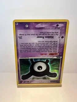 Unown X/115 Rare Unseen Forces Pokemon Moderately Played - Image 2
