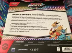 Pokemon Prismatic Evolutions Poster Collection Box Sealed New - Image 2