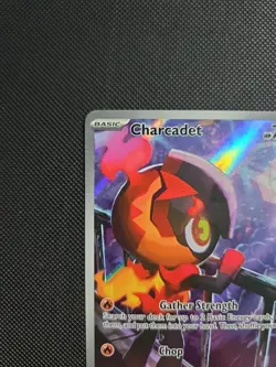 Charcadet #22 Black Star Promo Holo Pokemon Phantasmal Flames - Image 3