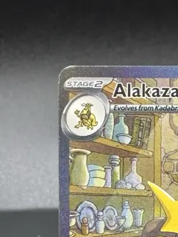 2023 POKEMON SV 151 #201/165 ALAKAZAM EX SPECIAL ILLUSTRATION RARE READ - Image 2