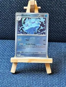 Pokemon Vanilluxe 029/086 (Master Ball Pattern) Sv: White Flare Reverse Holo NM+ - Image 1