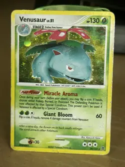 Pokemon Venusaur Secret Wonders 20/132 Holo Rare Stage 2 Card 130 HP 2007 - Image 1