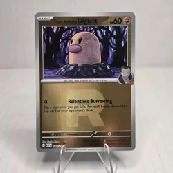 Team Rocket's Diglett 100/217 Reverse Holo Ascended Heroes Rocket R Pokemon TCG - Image 1