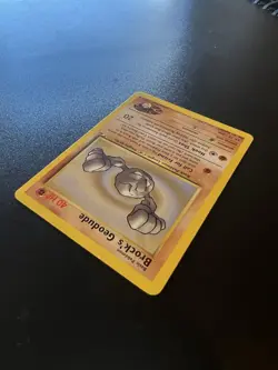 Brock’s Geodude 66/132 Gym Heroes Unlimited 2000 Pokemon Card Common LP - Image 5