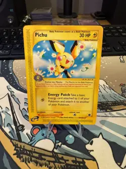 Pokemon TCG Pichu 2002 58/165 Expedition Base Set Non-Holo - Image 2