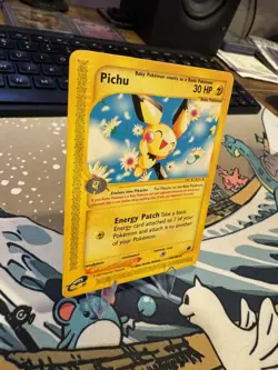 Pokemon TCG Pichu 2002 58/165 Expedition Base Set Non-Holo - Image 3
