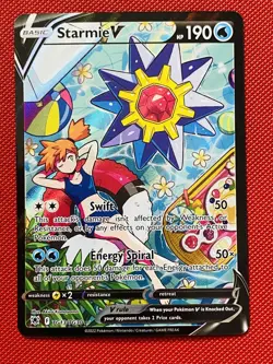 Starmie V TG13/TG30 Astral Radiance Trainer Gallery Full Art NM - Image 1