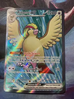 Pidgeot ex #217 Pokemon Obsidian Flames - Image 1