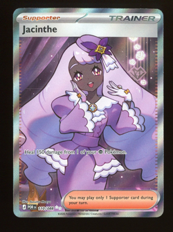 2026 Pokemon TCG Jacinthe Full Art Holo Supporter Trainer Perfect Order 110/88 - Image 1