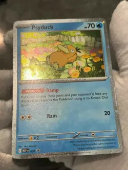 Pokemon TCG Psyduck 007 ME Mega Evolutions Promo Holo NM- - Image 4