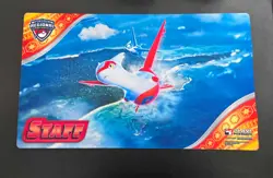 Pokemon Regional Championships Staff Playmat Latias Latios Play! Pokemon TCG Mat - Image 1