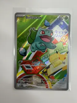 Pokemon TCG First Partner Illustration Collection Series 1 Kanto GEN 1 Starters - Image 5