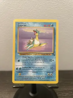 Lapras - 25/62 Fossil Set RARE Pokemon - NM 1999 WOTC Non Holo - Image 1