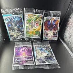 Pokemon Lucario VSTAR + Tyrunt N's Zekrom Pecharunt Thundurus (5) SEALED PROMOS - Image 1