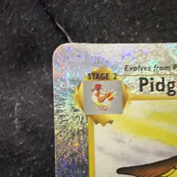 Pokemon Pidgeot Reverse Holo Rare Legendary Collection Stage 2 80 HP 33/110 2002 - Image 4