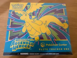 Pokemon TCG - Ascended Heroes Pokemon Center ETB Elite Trainer Box Sealed - NEW - Image 1
