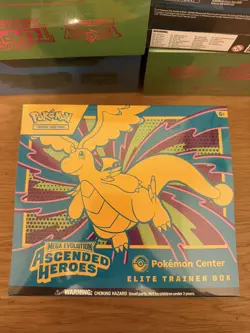 Pokemon TCG - Ascended Heroes Pokemon Center ETB Elite Trainer Box Sealed - NEW - Image 1