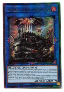 Yu-Gi-Oh! Amphibisches Schwarmschiff Amblowal Ultimate Rare RA04-DE077 - Image 1