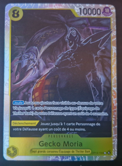 ✨Carte One Piece- Gecko Moria - OP14-104 SR - The Azure Sea's Seven - FR Foil - Image 1