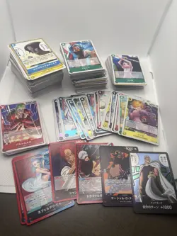 One Piece TCG Bulk Lot (300+ Card) Mixed Including C, UC, R, L, Japanese NM - Image 1