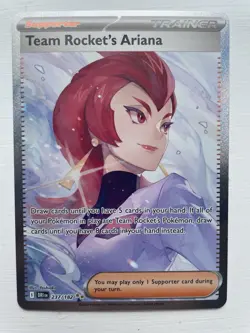 Team Rockets Ariana Holo Card Destined Rivals Series 237/182 NM Condition - Image 1