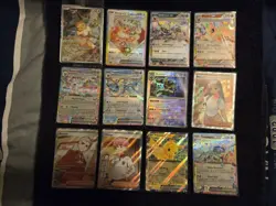 Pokemon TCG Mixed Card Lot Prismatic Evolutions 12 Cards With Eevee Promos - Image 1