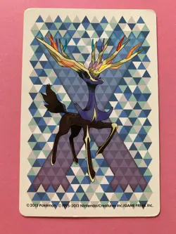 Pokemon Nintendo Playing Card TCG Froakie 7 of Diamonds 2013 Japanese F/S - Image 4