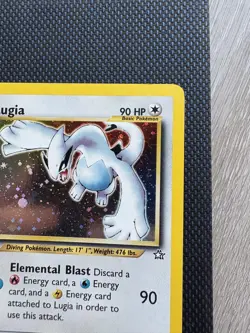 Pokemon TCG Lugia Neo Genesis Holo Card 9/111 Condition English - Image 4