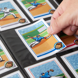 Card Binder with Zipper - 9 Pockets Trading Cards Album Folder - 360 Side Loadin - Image 2