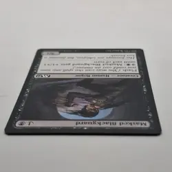 MTG: Masked Blackguard 113/274 - M21 Core Set 2021 Black Common (2) - Image 4