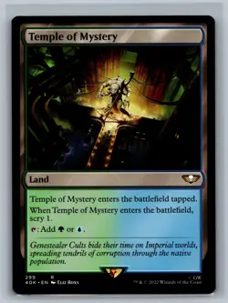 Magic MTG Universes Beyond: Warhammer 40,000 Temple of Mystery #299 TCG CCG 40k - Image 1