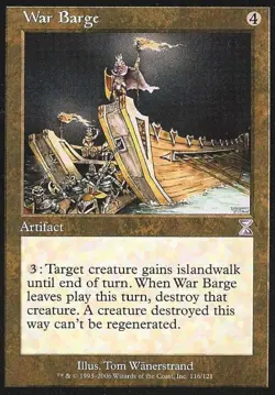 War Barge - Light Play MTG Time Spiral Time Shifted - Image 1