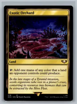 Magic MTG Universes Beyond: Warhammer 40,000 Exotic Orchard #278 TCG CCG 40k - Image 1