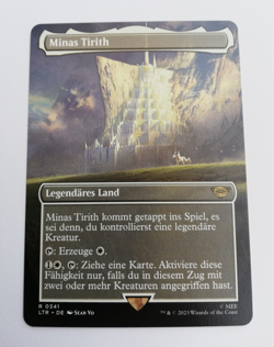 MTG | Minas Tirith (V.1) | Extended Art | German | NM - Image 1