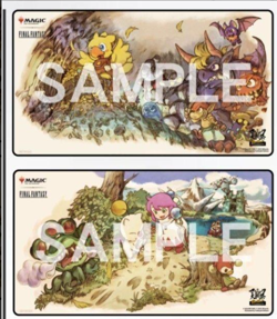 MTG Final Fantasy Playmat Set Chocobo Mystery Dungeon Clue Great War Japanese - Image 1