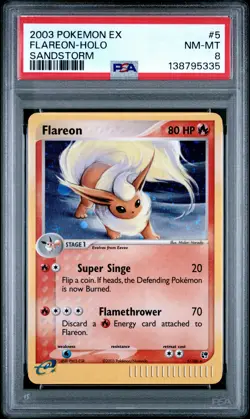 Starmie - Pokemon TCG Classic: Blastoise Deck #5 PSA 8.0 - Image 1